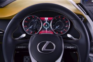 Lexus LF NX Concept Driver's Seat