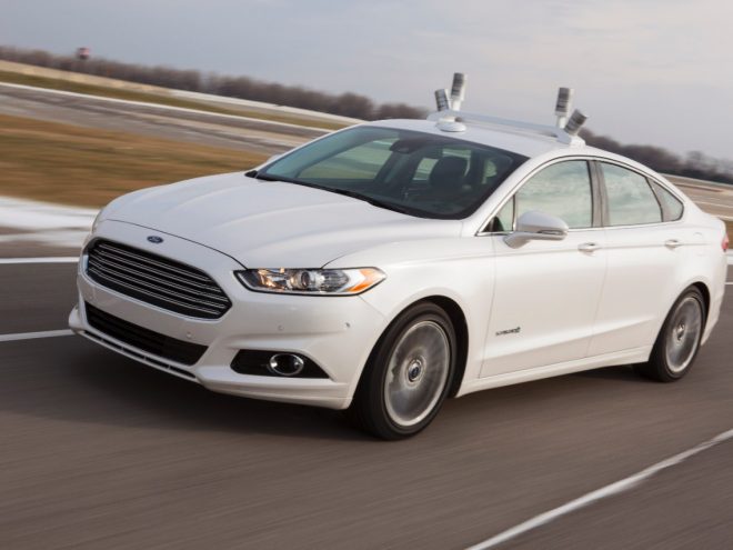 Automated Ford Fusion Hybrid