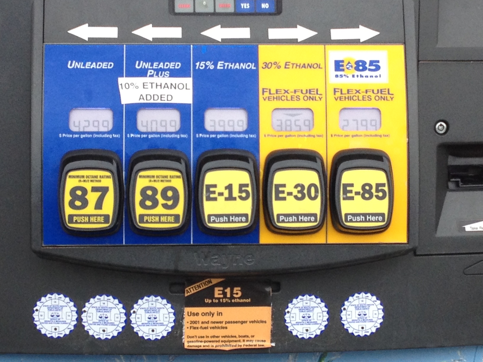Ethanol Fuel Tester E10 E0 E15 E20 E85 Gas Cap Pump Injector Treatment Free 