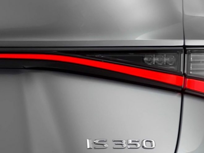 2021 Lexus IS 350 Teaser